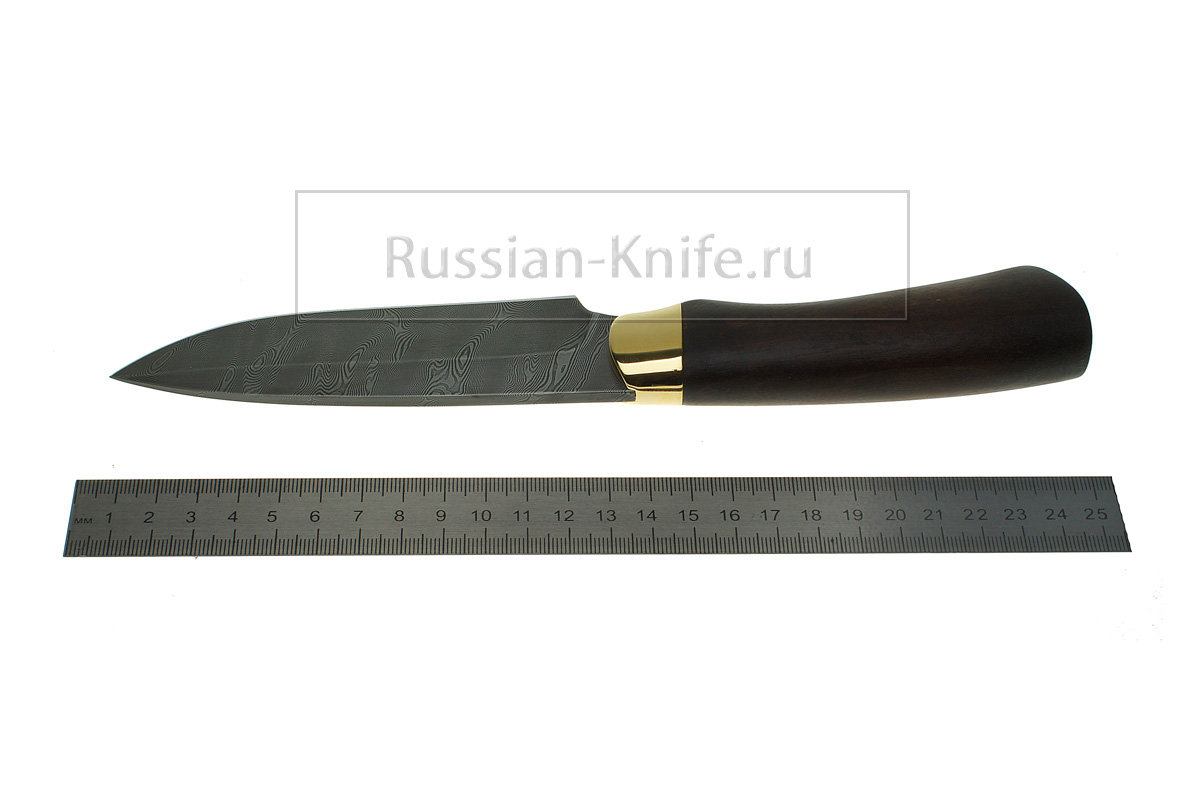 - Нож НР-3 (дамасская сталь), орех, ЗЗОСС
