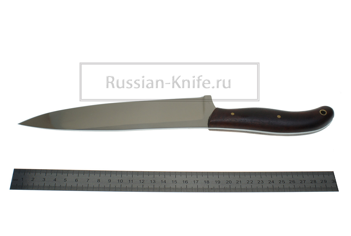 Поварской шеф-нож "Шеф де Беф" (сталь 50Х14 МФ), ц.м.