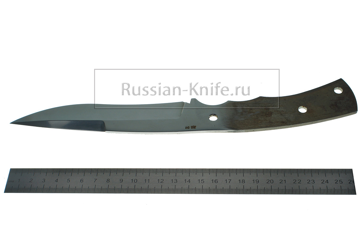 - Клинок цельнометаллический, (сталь D2) Секач