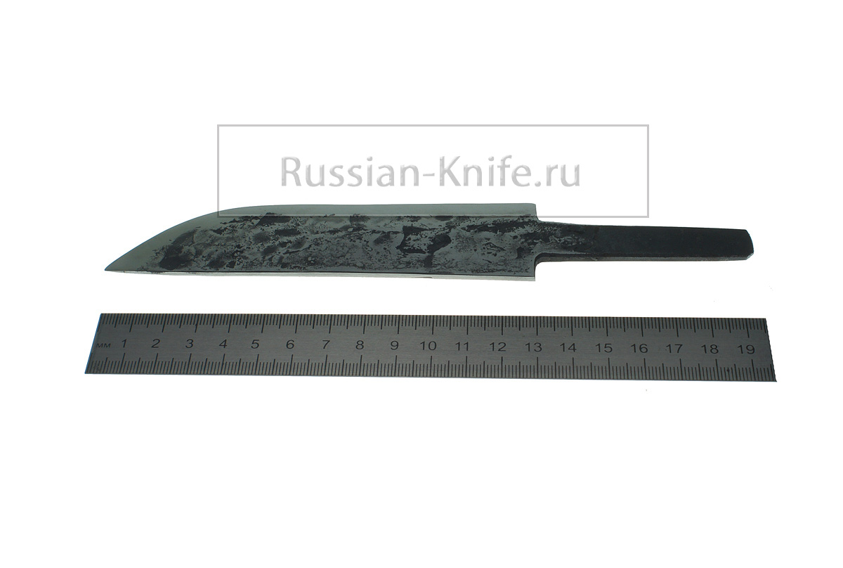 - Клинок Клык (сталь 9ХС-ручная ковка)