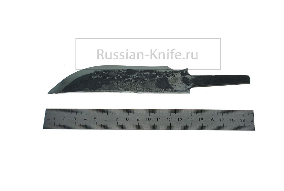 - Клинок Цезарь (сталь 9ХС), выпуклая линза
