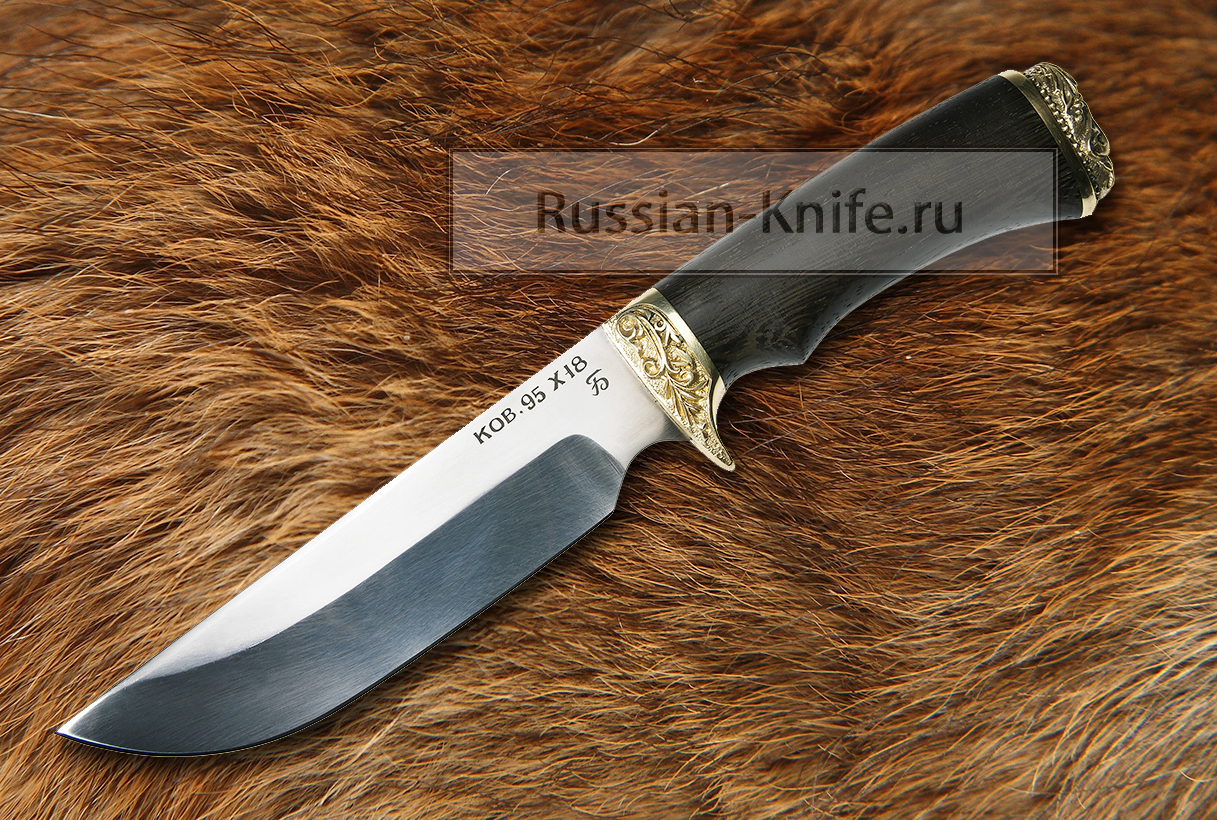 - Нож Бриг-1 (сталь 95Х18), венге