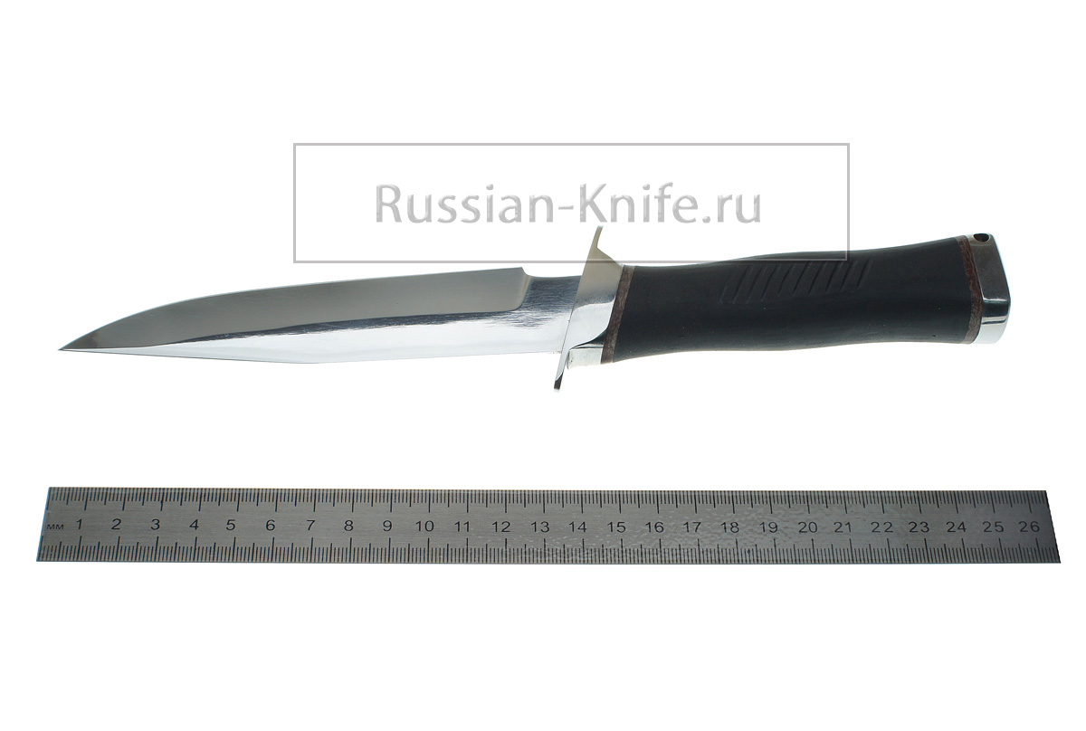 - Нож Казак-1уп (сталь 95Х18), резина
