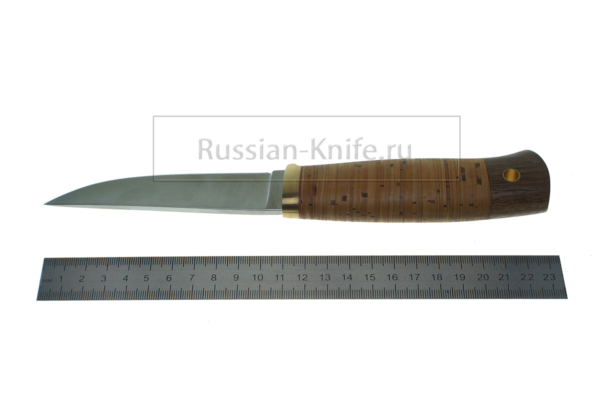 - Нож Удобный (сталь 440C), береста, 165.5202