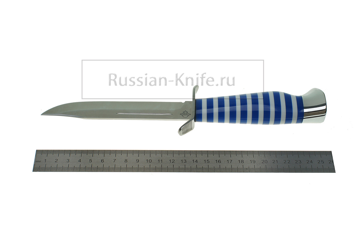 - Нож "Штрафбат" ВДВ (сталь 95х18), оргстекло, компания АИР