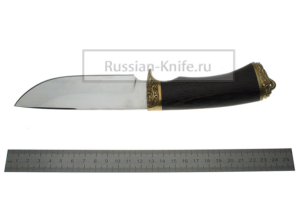- Нож Бобр-3 (сталь Х12МФ), венге