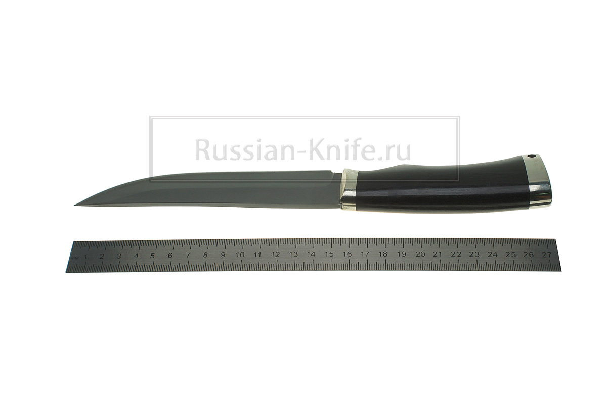 Нож Осётр (сталь К390), граб, А.Жбанов