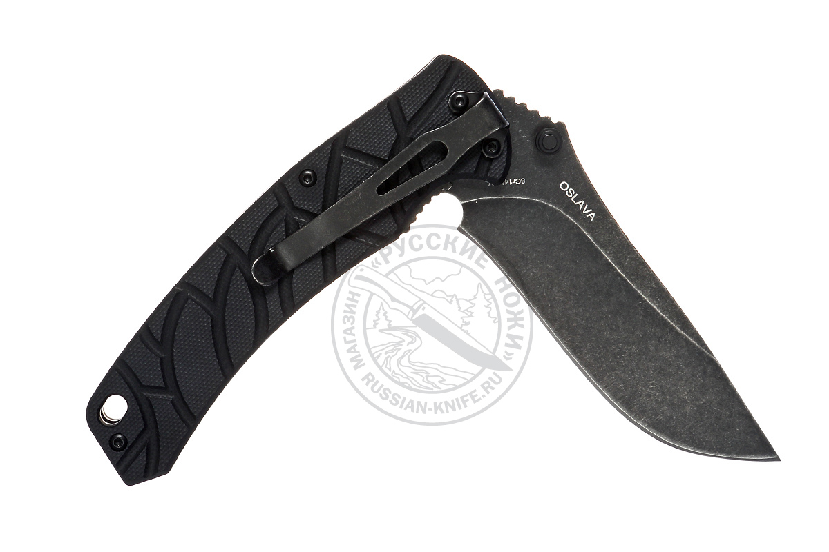 - Нож складной OSLAVA BLACK S/W, MR.BLADE (сталь 8Cr14MoV)