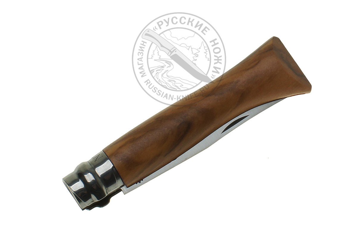 - Нож складной Opinel №6, #002023, нержавеющая сталь, рукоять из оливкового дерева в картонной коробке