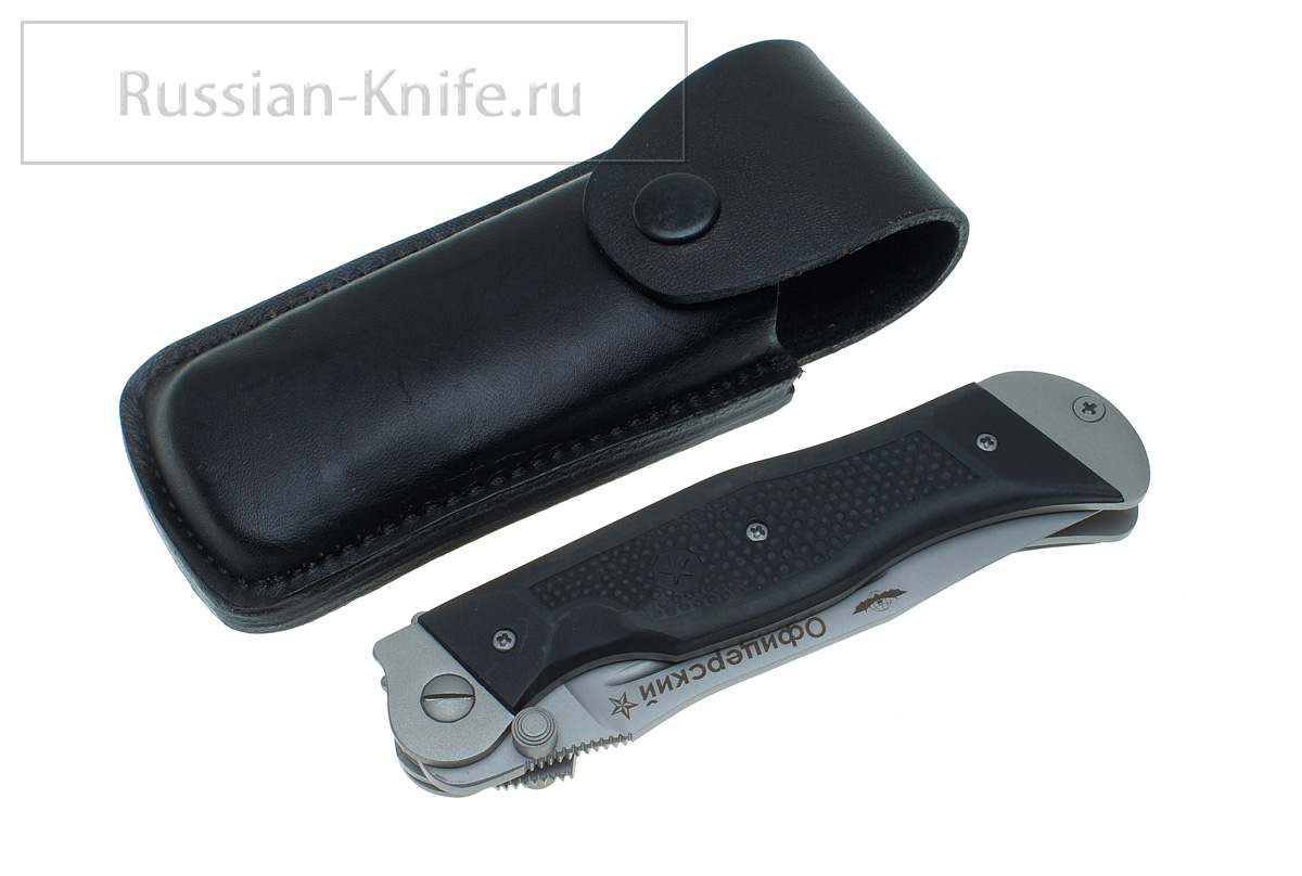 - Нож складной Офицерский-2 (сталь 70Х16МФС), Мелита-К