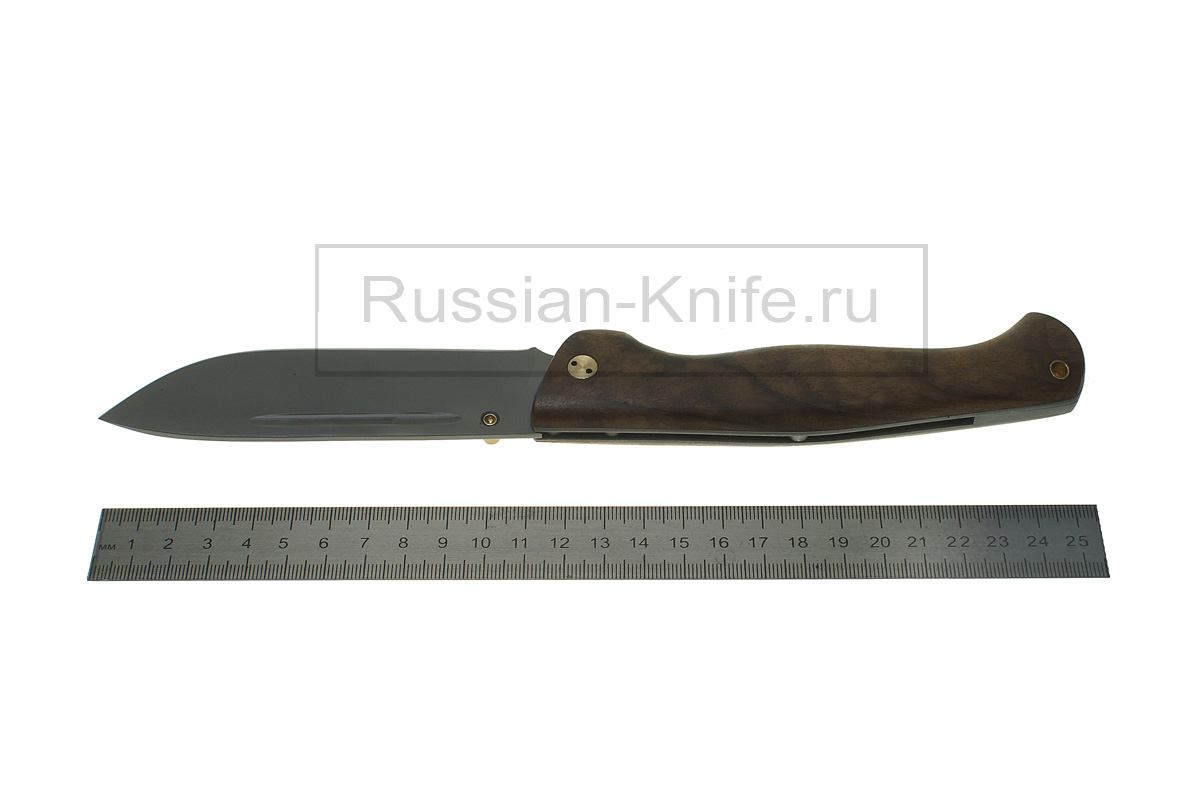 - Нож складной Партнер - 2 (сталь Х12МФ) орех