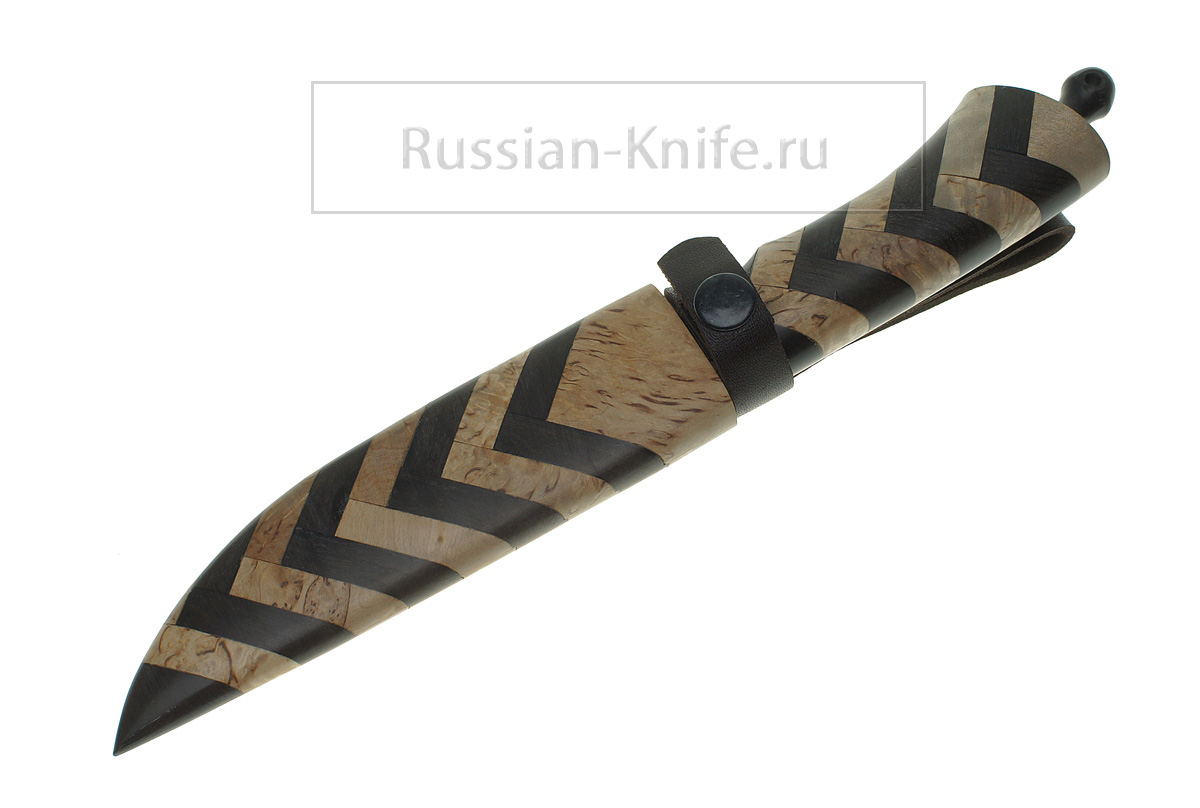 - Авторский нож "Медведь" (дамасская сталь),  мастер Жбанов