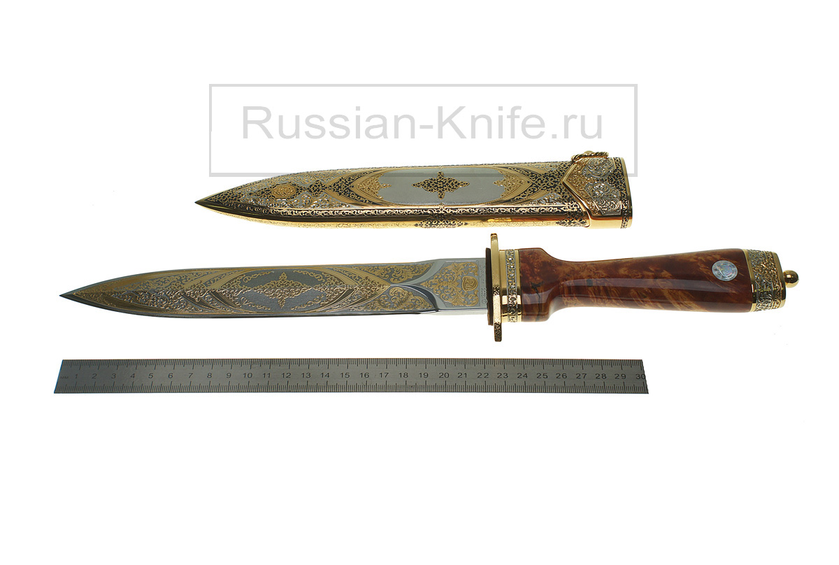 - Нож Кинжал "Атака" 9336 (большой), авторы Красильников, Теплова.